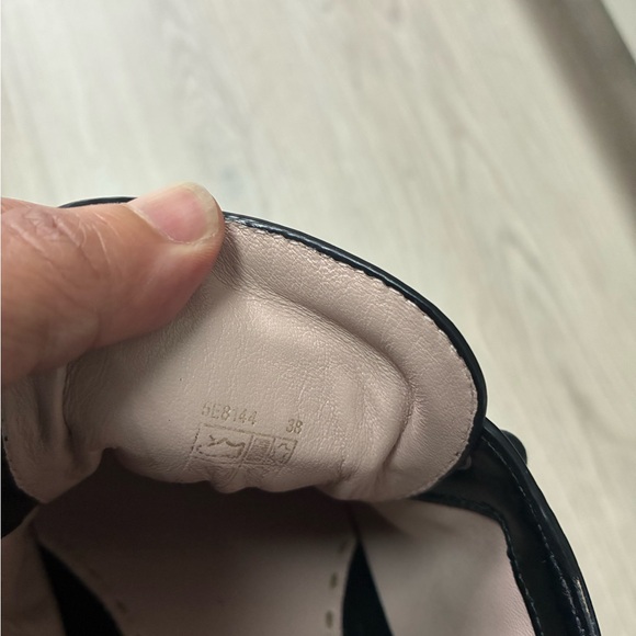 Miu Miu Black and Teal Velvet Sneakers - Picture 5 of 5